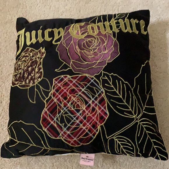 Juicy Couture Embroidered Pillow - Picture 5 of 5